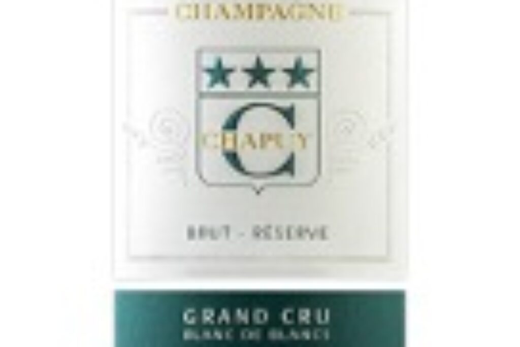 Champagne Chapuy, champagne Grand Cru, Brut Reserve Blanc de Blancs
